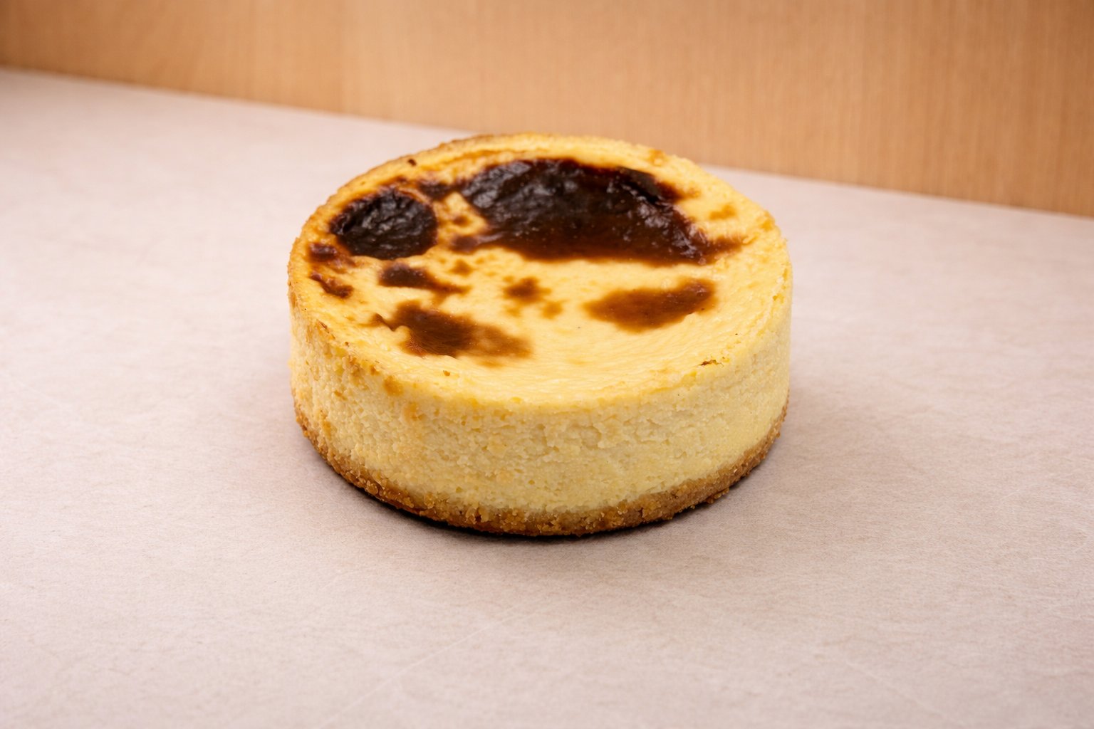 Mini tarta de queso de Pastelería Edelweiss